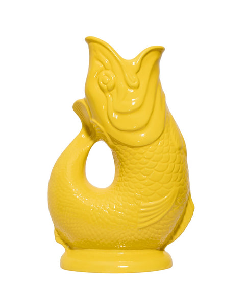 The Original Gluggle Jug - Pitcher Vase - XL - Yellow