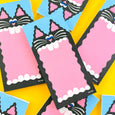 YUK FUN - Big Mouth Cat Notepad