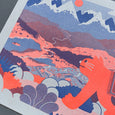 YUK FUN - Riso Print - Cat Riders