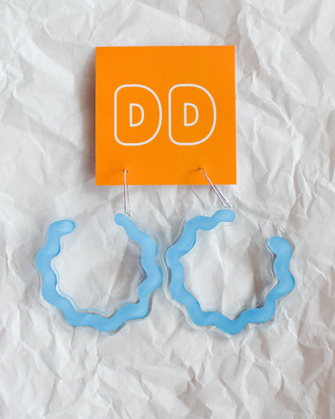 Dorkus Design - Curvy Cuts - Bright Blue
