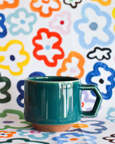 Chips Japan Stackable Mug -  Dark Green