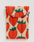 Baggu - Puffy Laptop Sleeve 16 inch - Strawberry