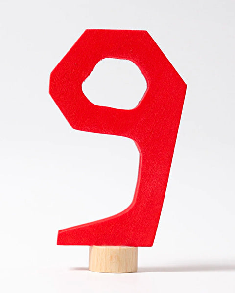 Grimm’s Number Nine Decoration