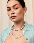 Bianca Mavrick - Chain Link Necklace - Mint