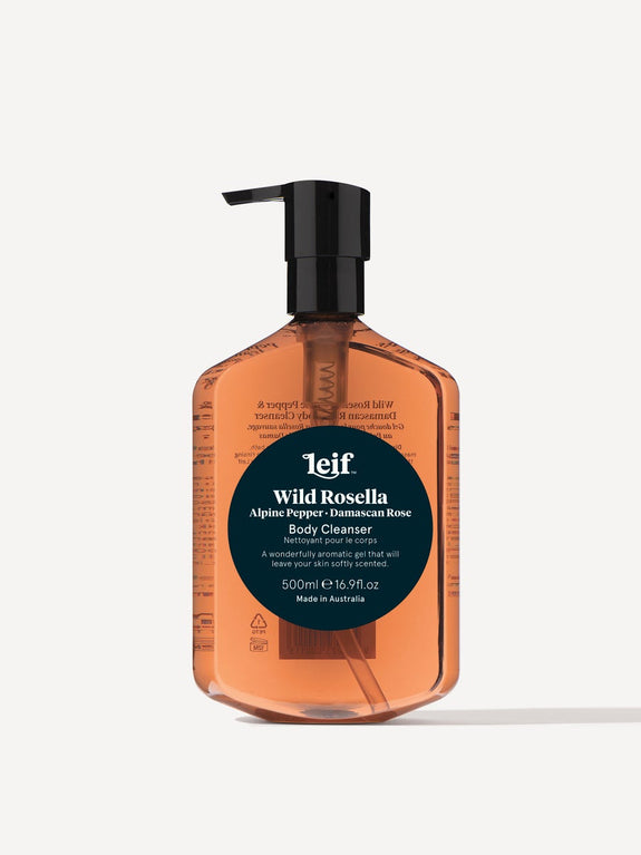 Leif - Wild Rosella Body Cleanser with Alpine Pepper and Damascan Rose - 500ml