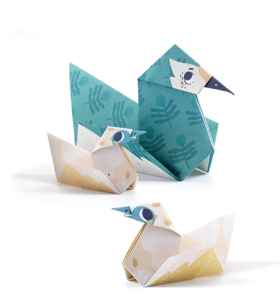Djeco  Origami per bambini, Animali polari DJ08777 – PIPI & PUPU and  friends