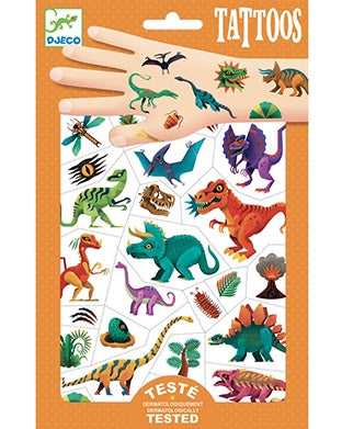 Djeco - Dino Club Temporary Tattoos