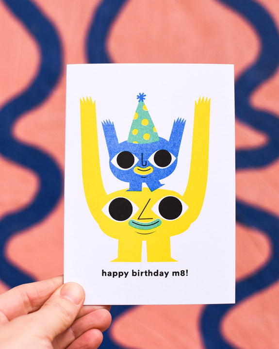 Samantha Curcio - Greeting Card - Happy Birthday M8