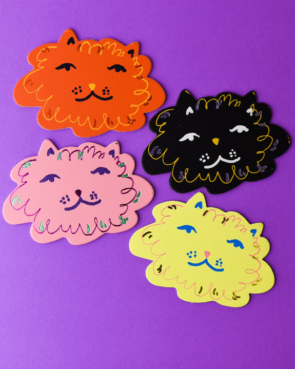 Ark - Fat Cat Coasters - Set of 4