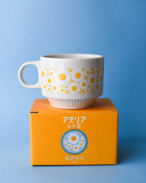 Aderia Retro Mug - Flower Bloom