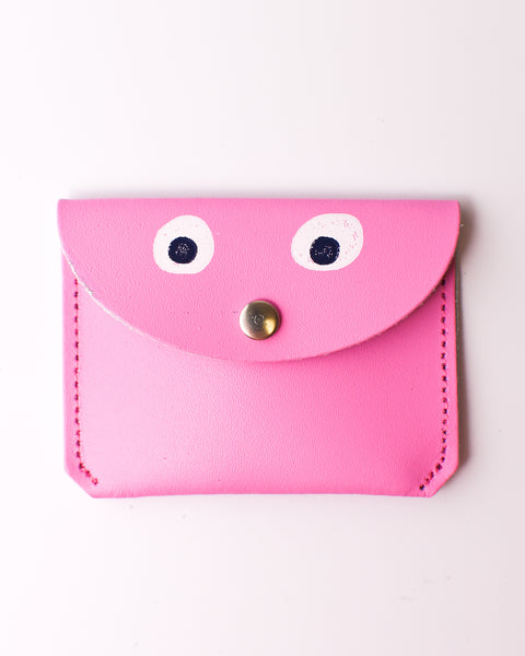 Ark - Mini Money Googly Eye Purse - Pink