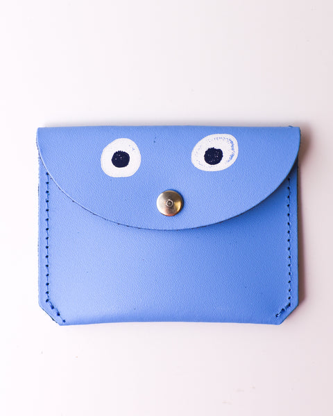 Ark - Mini Money Googly Eye Purse - Cornflower