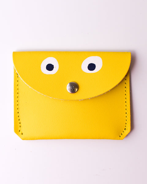 Ark - Mini Money Googly Eye Purse - Yellow