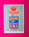 We are out of Office - Riso Print - Ground White Pepper