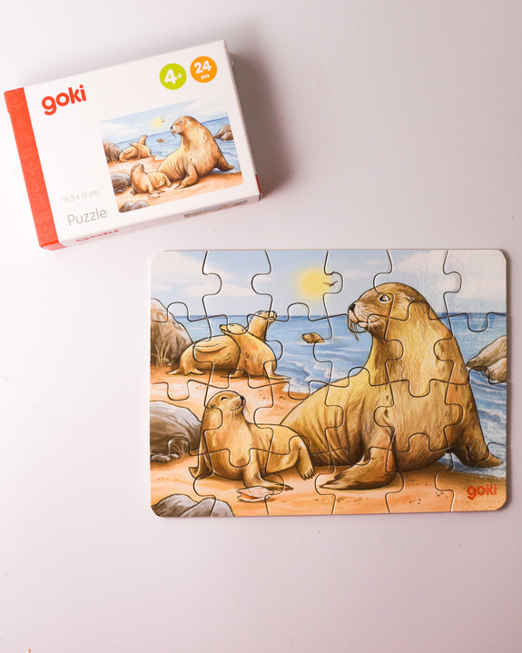 Goki - Mini - puzzle Australian animals - Seal