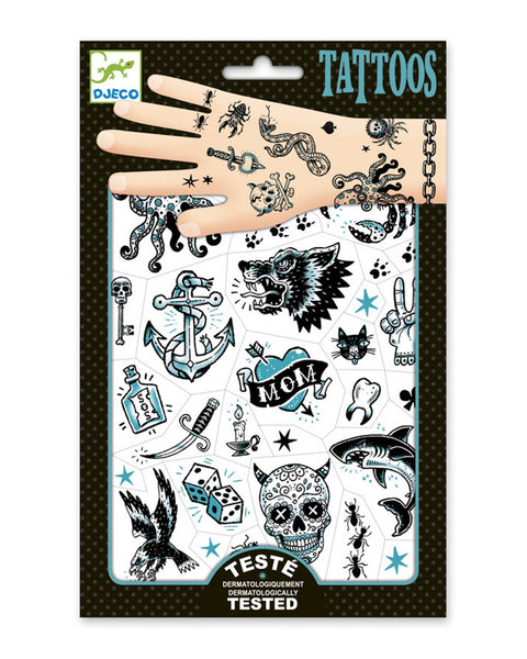 Djeco - Dark Side Temporary Tattoos