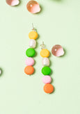 Emily Green - Komazawa Beaded Pearl Earrings