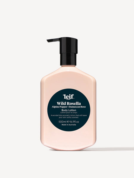 Leif - Wild Rosella Body Lotion with Alpine Pepper and Damascan Rose - 500ml