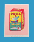 We are out of Office - Riso Print - A Can Full of Sardinas