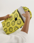 Baggu - Puffy Laptop Sleeve 13 inch - Yellow Happy