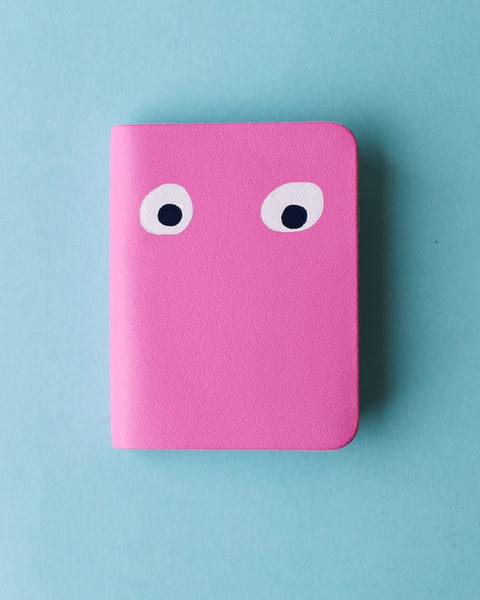 Ark - Googly Eye Mini Notebook - Pink