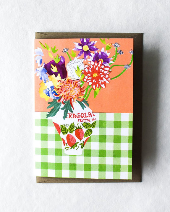 Emily Green - Fragola Collage - Card