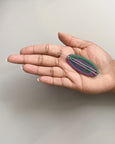 Chunks - Swirl Barette in Sugar Plum