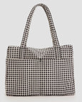 Baggu - Carry On Cloud Bag - Black & White Gingham