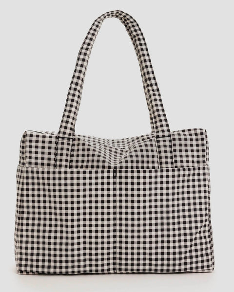 Baggu - Carry On Cloud Bag - Black & White Gingham
