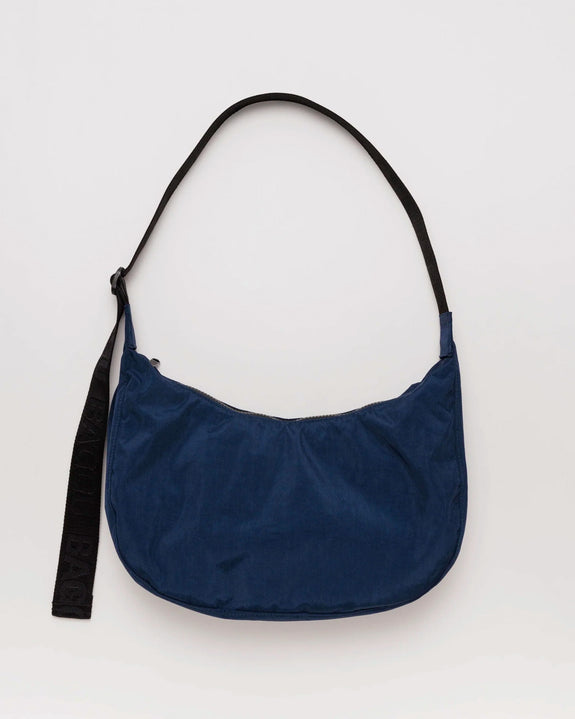 Baggu - Medium Nylon Crescent Bag - Navy