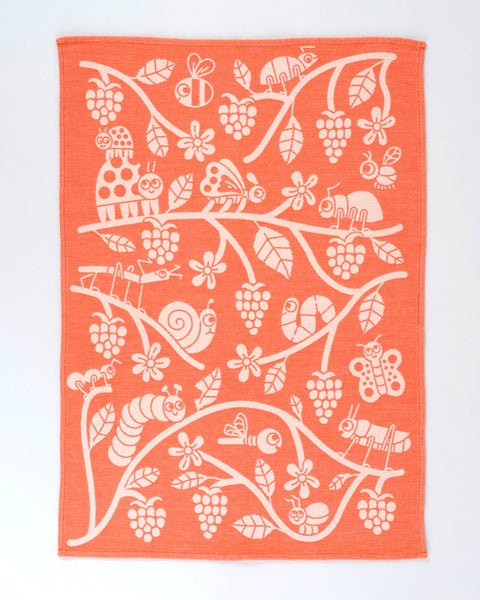 Wrap - Tea Towel - Bugs and Brambles