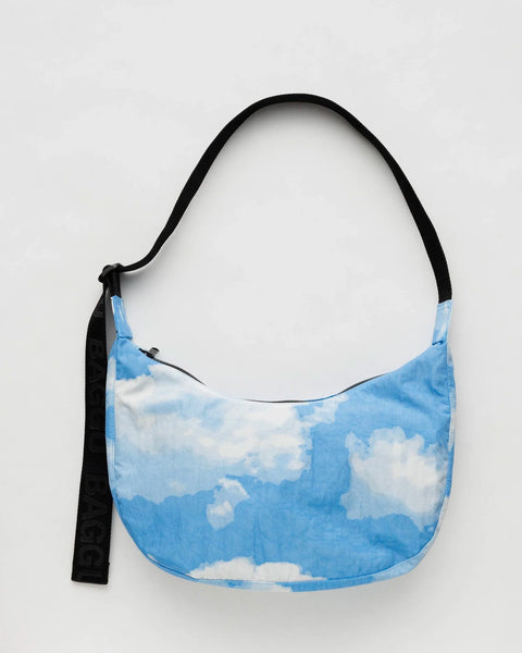 Baggu - Medium Nylon Crescent Bag - Clouds
