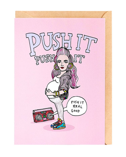 Wally Paper Co Cards - Push it