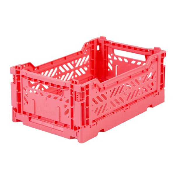 Ay Kasa - Foldable Crates Mini - Coral Pink