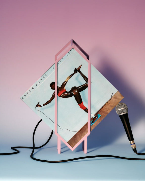 Idle Hands - Jex Vinyl Stand - Pink