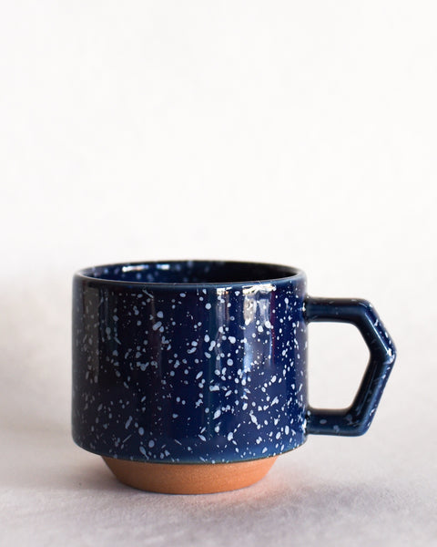 Chips Japan Stackable Mug - Splash Navy/White