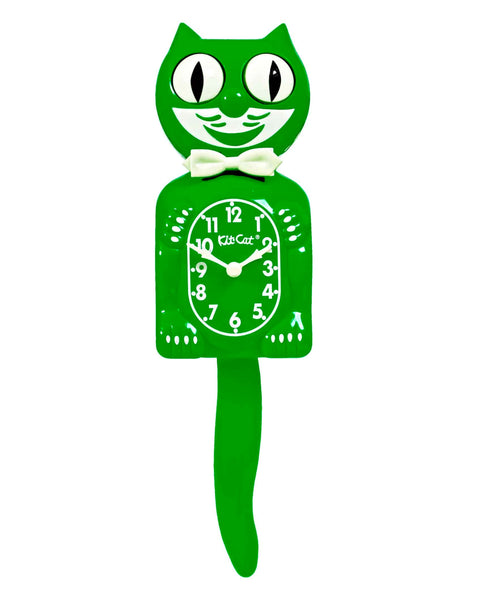 Green Kit-Cat Klock