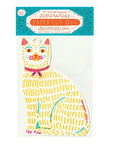 The Printed Peanut - Cat Letterpress Die Cut Decoration