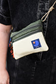 Japfac - Mini Candy Nylon Bag Deku (cream and green)