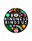 Kindness Binds Us - A4 Print - Luke John Matthew Arnold