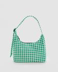 Baggu - Mini Nylon Shoulder Bag - Green Gingham
