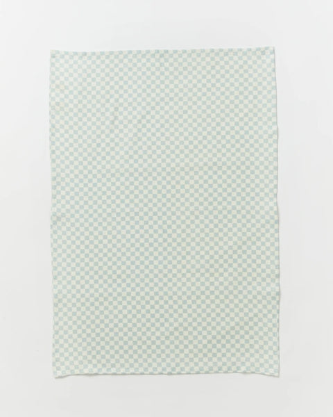 Bonnie & Neil Checkered Linen Tea Towel