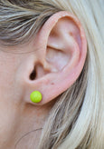 Emily Green - Splits Mini Stud Earrings
