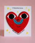 Samantha Curcio - Red Boi Iron On Patch