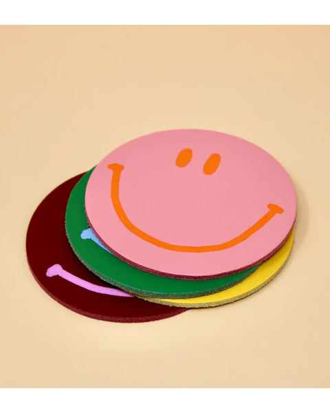Ark - Happy Face Coasters - Set of 4