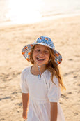 Acorn Kids - Wide Brim Bucket Hat - Amalfi