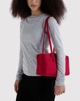 Baggu - Nylon Bowler Bag - Cherry