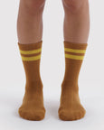 Baggu - Ribbed Sock - Toffee Stripe