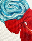 Canonbury Press - Bubblegum Swirl Ribboned Lollies Greeting Card