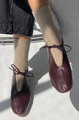 Le Bon Shoppe - Her Socks Lurex - Ash